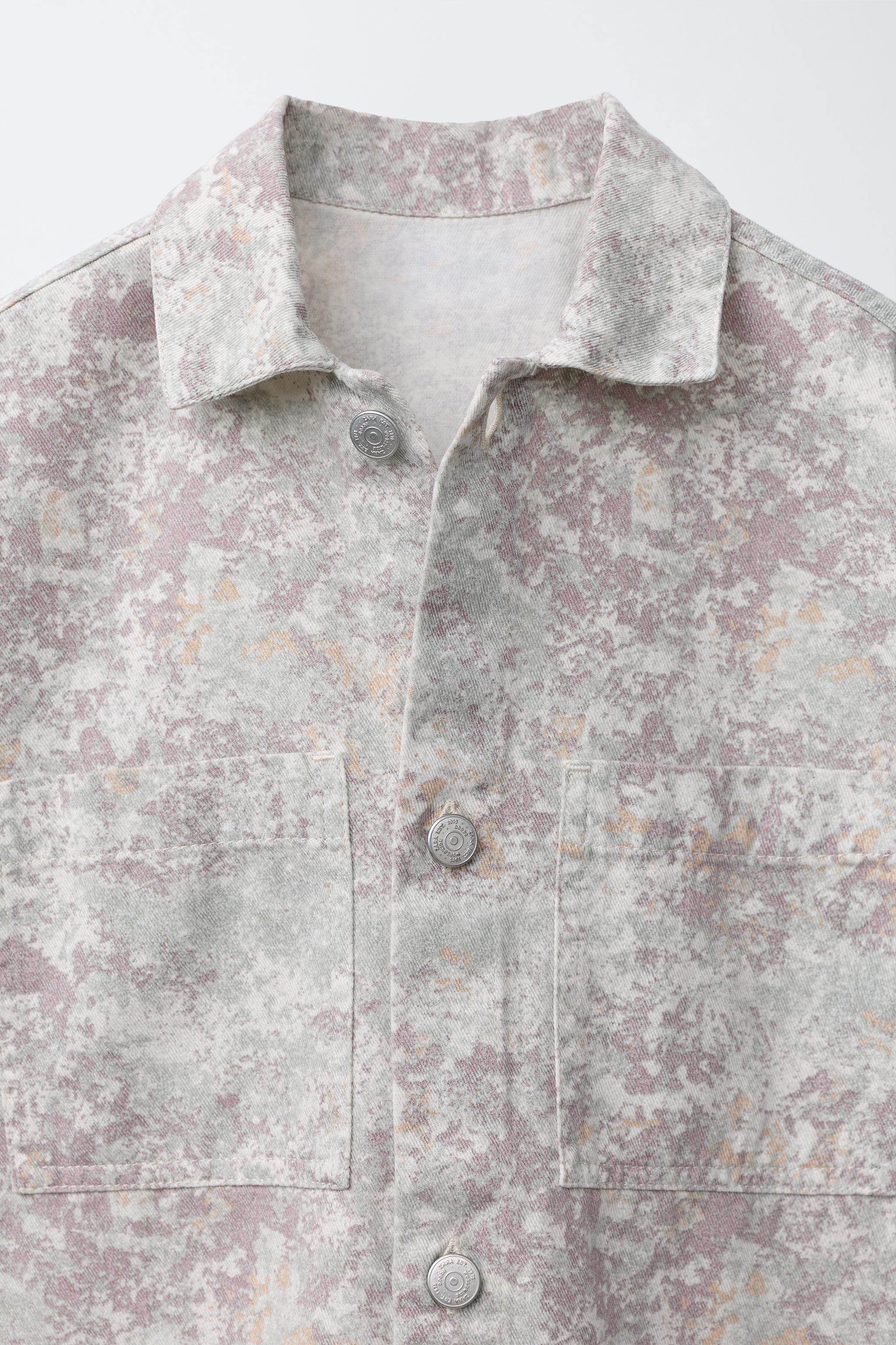 PRINTED TWILL SHIRT